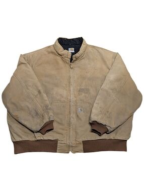Carhartt Vintage Canvas Workwear Jacket Mens Approx 2X/3X/4X
